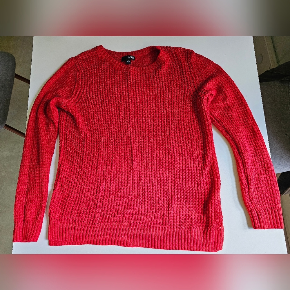 a.n.a Red Sweater size Large